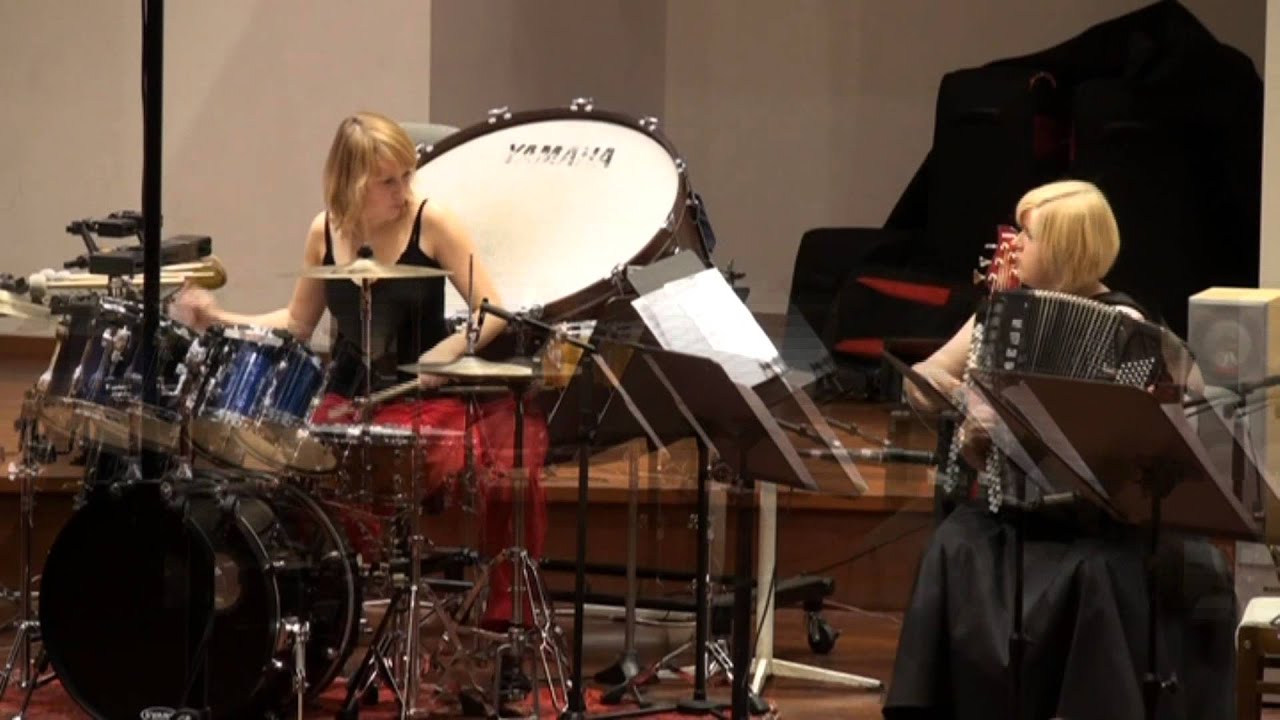 Female percussionist London YouTube