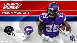 Latavius Murray's Massive Game w/ 2 TDs & 111 Rushing Yds! | Bears vs. Vikings | Wk 17 Player HLs