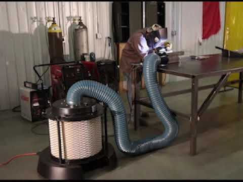 RuggedAir Fume Extractor for Hard-to-Reach Areas | RuggedAir with Python Hose