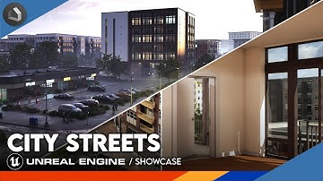 City Streets | Unreal Engine 5 | FAB Asset Pack