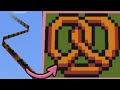 Pretzel  minecraft falling pixel art