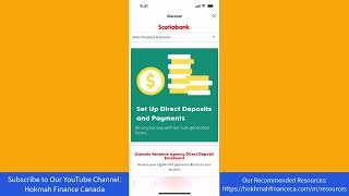 Print a Void Cheque from Scotia Bank App