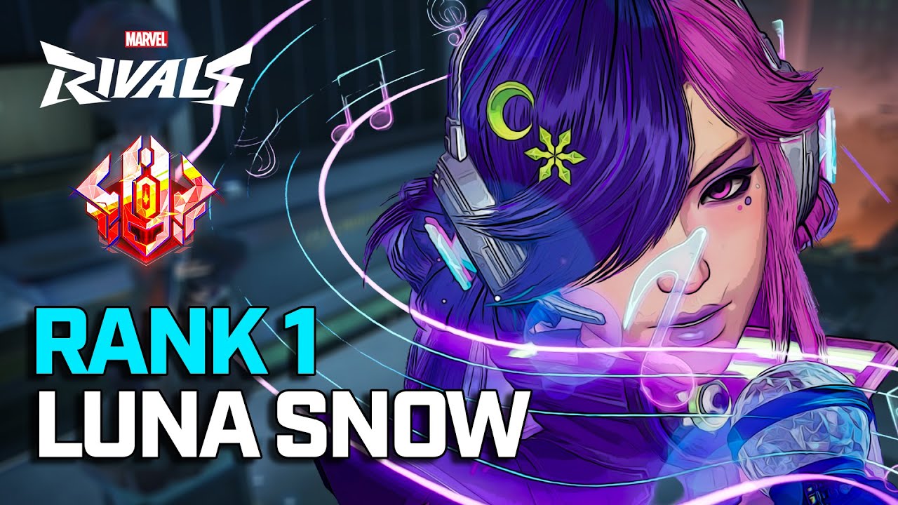 Marvel Rivals Riku RANK 1 LUNA SNOW | WLG Riku | MARVEL RIVALS PRO COMPETITIVE - YouTube