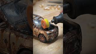🔥 Rusty Rolls Royce Restoration 😱 Amazing Mini Car Transformation #shorts #restoration #rollsroyce