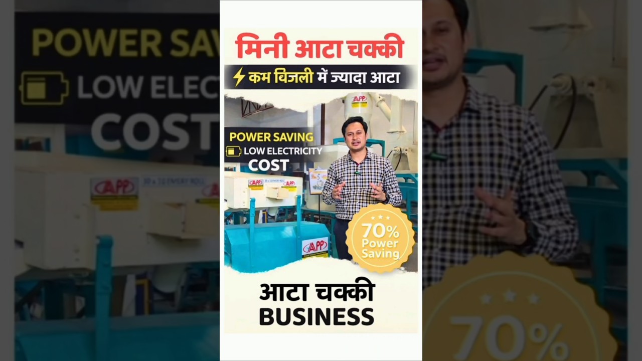 मिनी आटा चक्की सेटअप Automatic Mini Flour Mill Manufacturer #flourmillplant