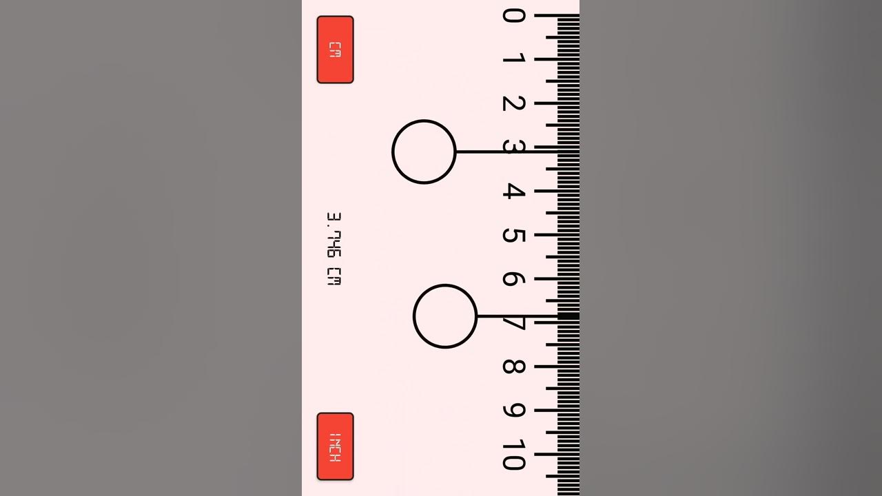 Transform your Android device into a real Ruler to Measure YouTube