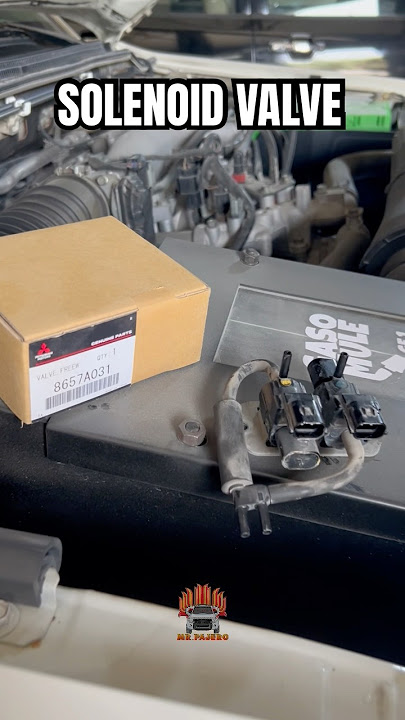 Mitsubishi Pajero Solenoid Valve Change #repair #automobile #pajero #motero #mechanic #solenoidvalve
