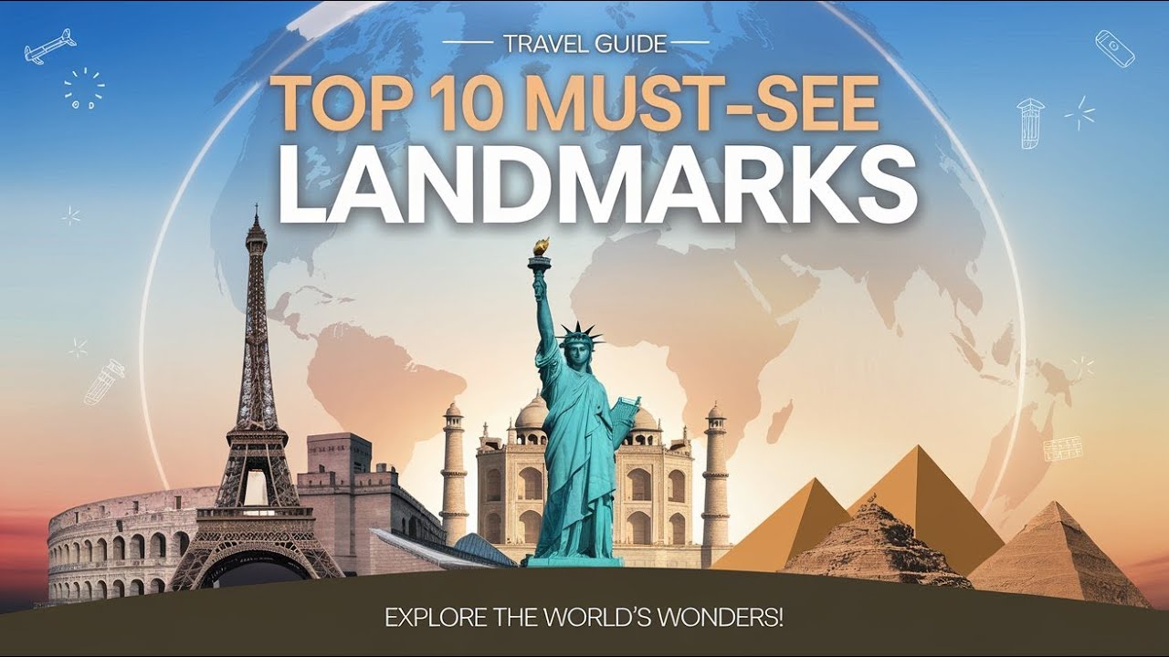 Top 10 Must See Landmarks Of The World - Travel Guide - YouTube