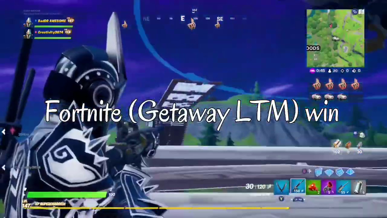 Fortnite (Getaway LTM) win - YouTube