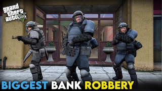 BIGGEST BANK ROBBERY PALETO I GTAV GAMEPLAY