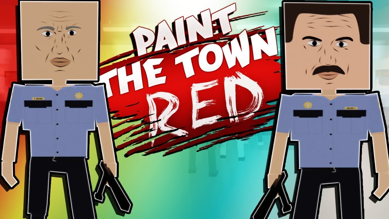 gaming logo CONDUCTING THE ULTIMATE BANK HEIST?! (Paint The Town Red Gameplay Roleplay) Robbing A Bank!