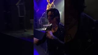 Microphone Stand Falls And Hits My Friend Black Veil Brides Slovenia blackveilbrides andybiersack