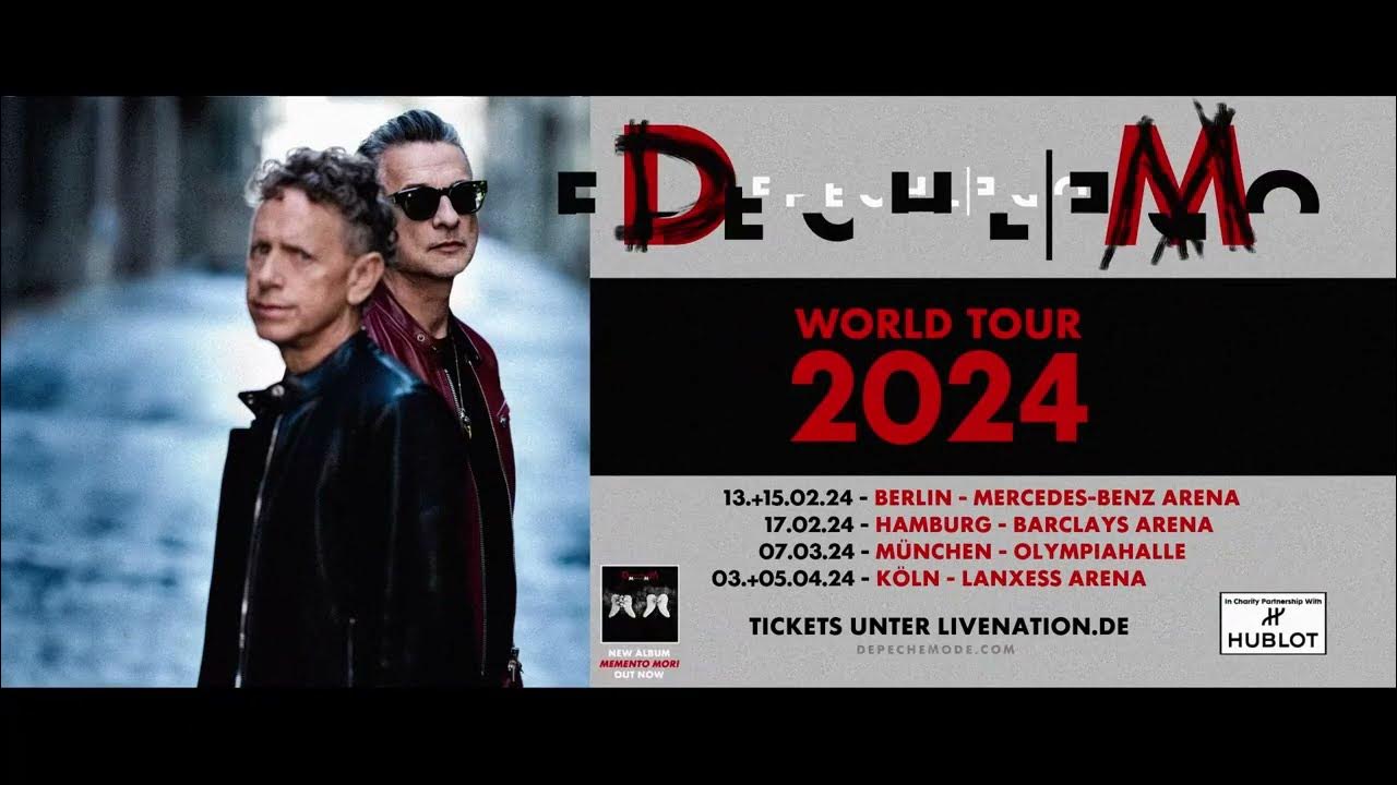 Depeche Mode Memento Mori World Tour Live Nation GSA YouTube