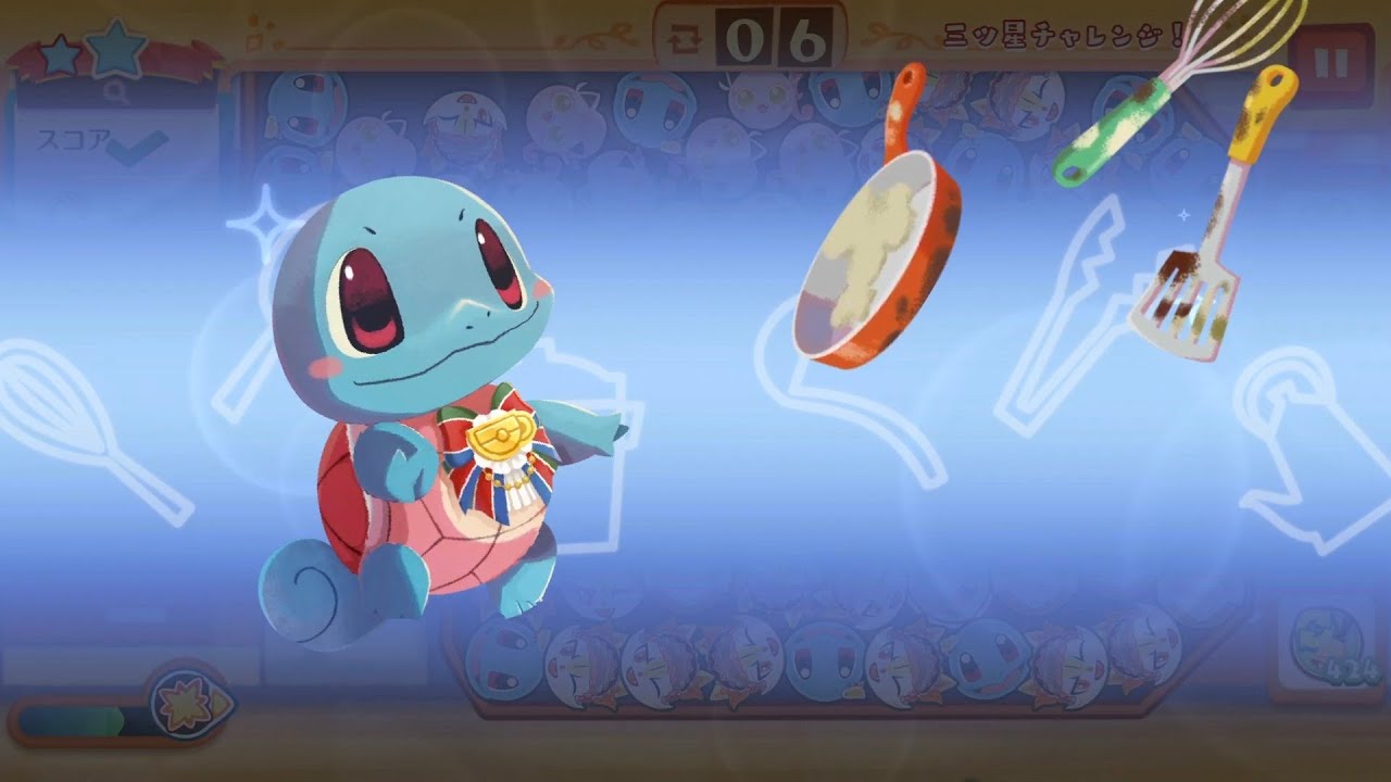 ポケまぜ スキル集 - メモリアルブローチ ゼニガメ / 寶可繽紛趣 技能集 - 紀念別針 傑尼龜 / Pokemon Cafe ReMix Commemorative brooch Squirtle