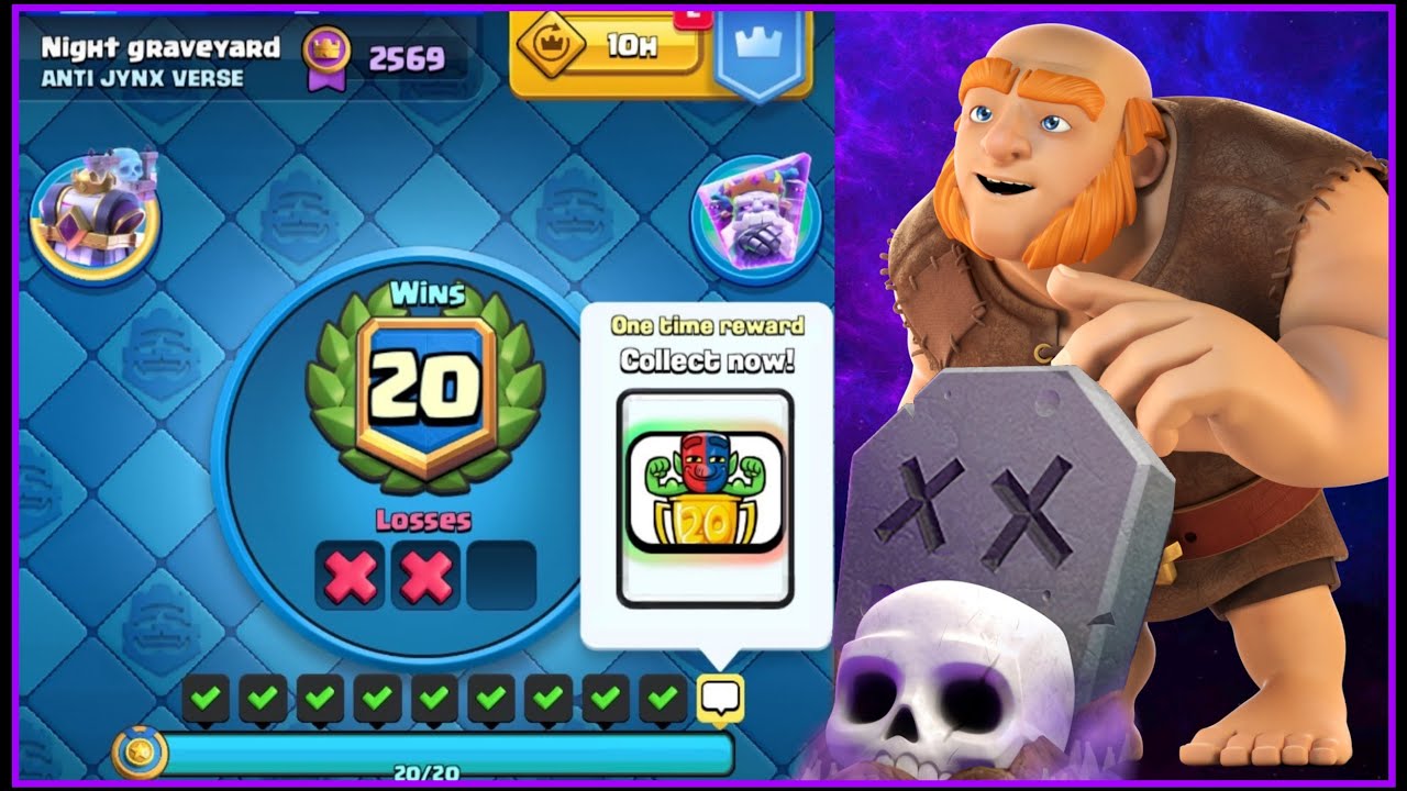 20 WINS with Giant Graveyard Deck.!