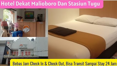 Hotel Di Yogyakarta || Dekat Malioboro Dan Stasiun Tugu || Bebas Jam Check In & Out