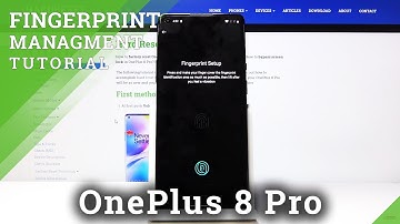 How to Set Fingerprint in OnePlus 8 Pro – Add Fingerprint Instructions
