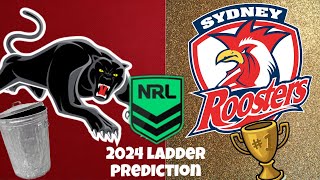 My Offical NRL 2024 Ladder Predictions