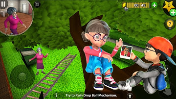 Scary Teacher 3D_New updater-New fun video everyday , gameplay walkthrough  part 393 ( android, ios)