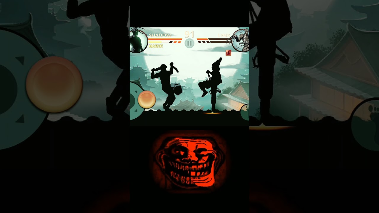 Shadow Fight 2 x troll face edit 