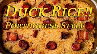 We Cook Arroz de Pato   Duck and Rice in Lisbon Portugal