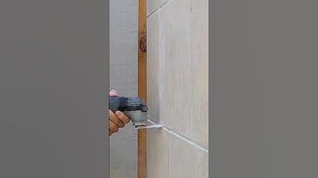 How to QUICKLY Remove and Cut GROUT 😱 #groutfloortile #grouting #groutcleaning