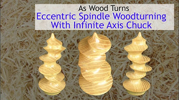 Eccentric Spindle Woodturning With Infinite Axis Chuck