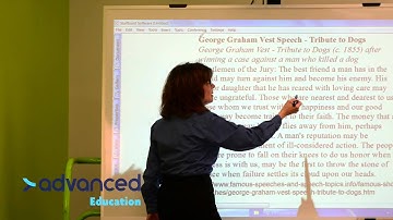 Hitachi Starboard Software Tutorial: Video 5 - Whiteout