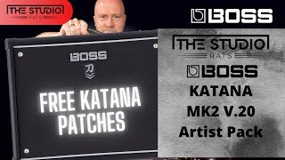 Free Boss Katana Artist Pack 2023 screenshot 4