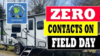 Zero Contacts Planned for Field Day 2023