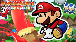 Paper Mario Color Splash  Full Game Walkthrough