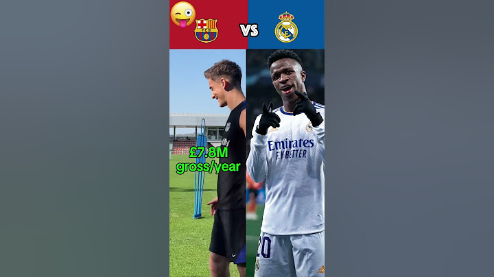 Barcelona vs Real Madrid – Player Salaries Revealed! 💰 (2024/25 Season)  #PlayerSalaries