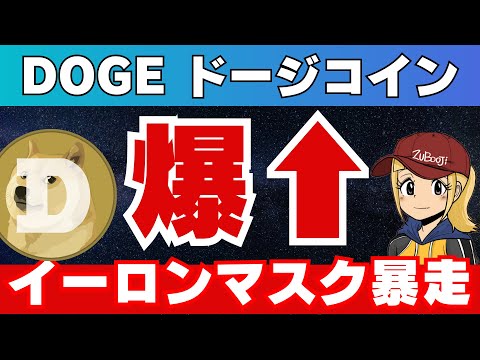 【Doge coin】ドージコイン爆上げ⬆【イーロンマスク】