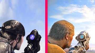 Gears of War 4 vs Gears of War 1 - Weapons Comparison