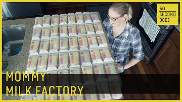 Mommy Milk Factory | Breast Milk Donor //  60 Second Docs