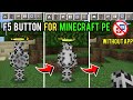 F5 Button Addon For Minecraft Pe F5 Button For Minecraft PE|F5 Button For MCPE 2022|F5 Button For