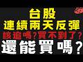 個股連續兩天反彈上漲，進場機會是否已經到來【台股】2026/08/03|貪婪韭菜，貪婪就菜|