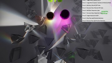 NvRTX_Caustics UE4 4.25.3 - Mesh Caustics Demo Scene