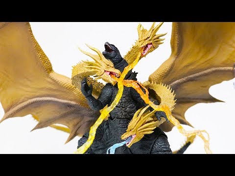S H Monsterarts キングギドラ19を操るぞ ゴジラ キング オブ モンスターズ Godzilla King Of The Monsters King Ghidorah Youtube