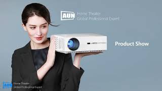 Projector Mini Smart Full HD Projector 1080P WiFi LED Video