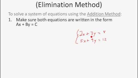 Systems of Equations (3.1) Part 3