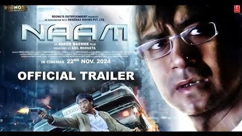 Naam Official Trailer | Ajay devgon | Anish bazmee | 22nd nov release              #1million