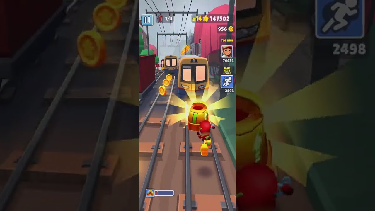 Subway surfers gameplay