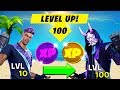 HOW TO LEVEL UP FAST TO LEVEL 100! XP Glitch, ALL XP Coins Location & Tips (Fortnite Season 3)