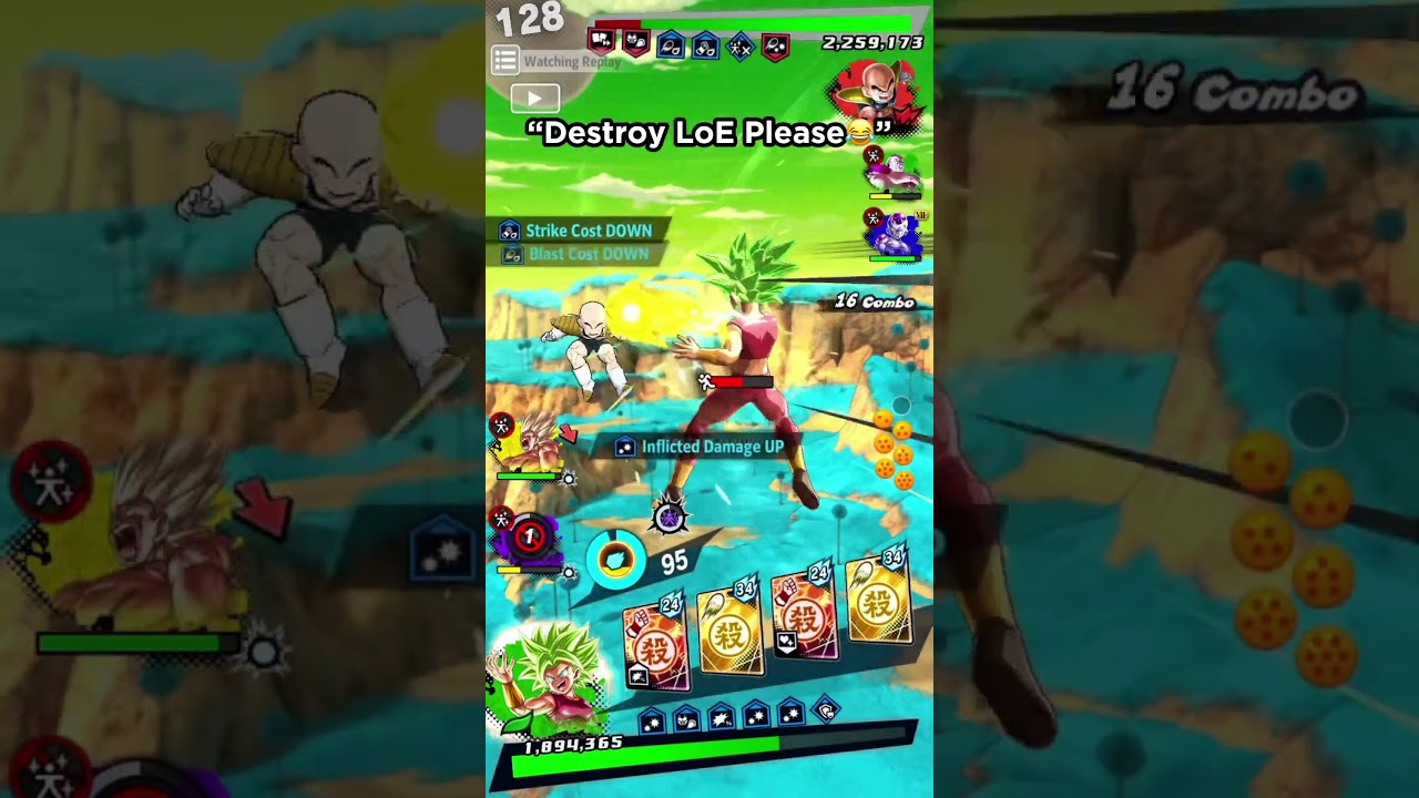 KEFLA VS LoE 😅- Dragon Ball Legends