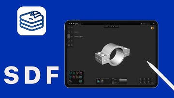 How to use SDF Modeling tools on  uniform 3d || step by step tutorial