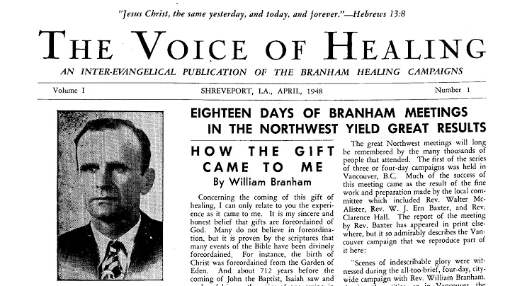 The Voice of Healing