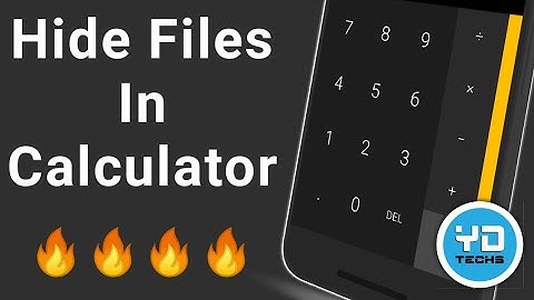 How to hide Secret files in Calculator | Hide videos | Hide photos | smart hide calculator 🤘
