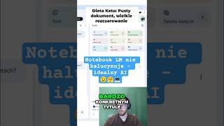 To AI NIE halucynuje 🤯 Poradnik o Noteboook LM