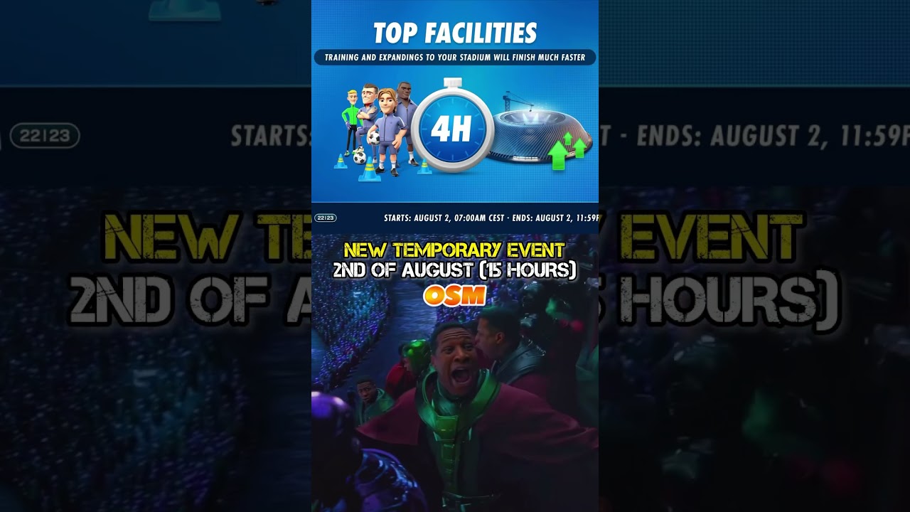 OSM RELEASING EVENTS 😜 